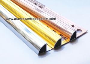 Buy cheap High Gloss Polished Aluminium Tile Edge Trim 2m Rust - Proof Interior Decoration  from wholesalers