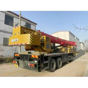 Buy cheap 2020 Used Sany Truck Crane STC250C5-1 8m Jib Length Weichai Engine Great Condition from wholesalers