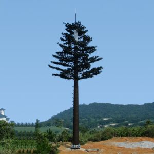 Buy cheap 60m Galvanized Amouflaged Camouflage Cell Tower from wholesalers