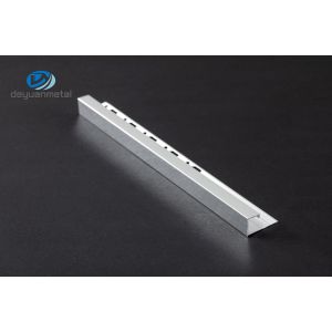 Decorative Aluminium Carpet Edge Trim 6063Alu Multifeature Anticorrosion 3m