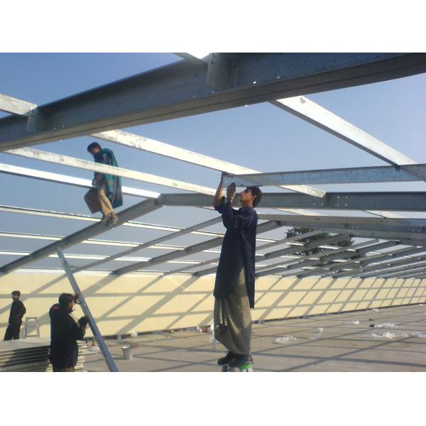 Galvanized Full Antomatic Steel Poultry Farm Shed Bird House Prefabricated