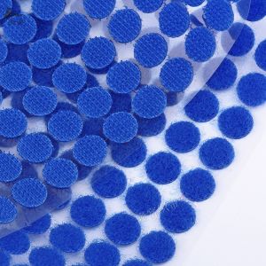 Buy cheap White Waterproof Nylon Coins Hook & Loop Dots Sticky Glue Tapes Small Sticky Back Dots with Adhesive Clear Round Self Adhesive from wholesalers