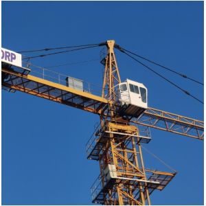 Buy cheap 16 Ton Capacity Flat Top Tower Crane Constructuction Machinery from wholesalers
