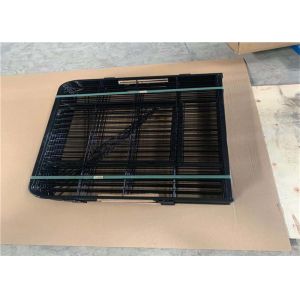 8 Panels Pet Stainless Dog Cage Crates Puppy Playpen Play Pen Exercise Cage