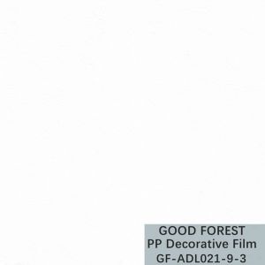 Buy cheap Decorative Black Polypropylene Film Degradable Naural Dermatoglyph from wholesalers