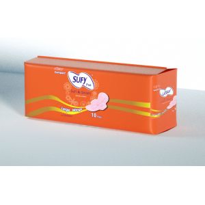Buy cheap Ultra Thin Cotton Disposable Menstrual Pads Breathable Winged Sanitary Pad from wholesalers