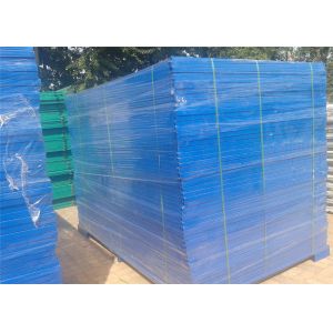 Buy cheap H6’/1830mm*W9.5’/2900mm weld infill mesh2"*4"*9ga/3.60mm temporary construction fence panels powder coated blue from wholesalers