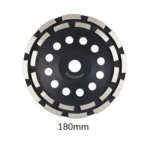Buy cheap CE Double Row Concrete Grinding Stone Cup Wheel 230mm from wholesalers