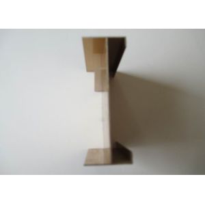 Buy cheap Golden Anodized Aluminium Track Extrusions Mill Finish OHSAS ISO9001 Certification from wholesalers