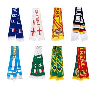 Buy cheap 100% Polyester National Soccer Scarf Custom Apparel Accessories product