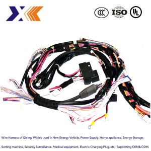 Custom Pin Connectors Cable Assembly for Enginering Control Equipment Varity of