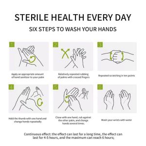 Alcohol Disposable Hand Sanitizer Hygienic Gel Instant Hand Sanitisers 50ml