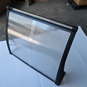Buy cheap Tranparent Roofing Effortless Assembly Plastic Frame amp Polycarbonate Panels Canopy with Integrated Gutter for Residential amp Commercial from wholesalers