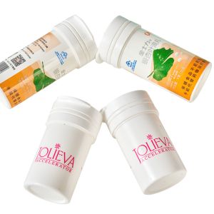 Buy cheap PP Material White Print Custom Effervescent Tablet Tube for Medical Pills Packaging from wholesalers