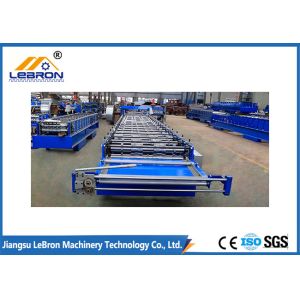2018 new type Color Steel Tile Roll Forming Machine PLC Control Full Automatic