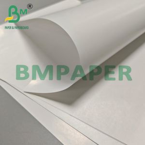 70g Smooth Surface Food Grade One Side Glossy Label Paper 86cm Width