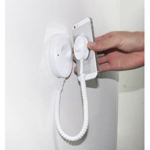 Buy cheap COMER Security Display Wall Mounted Stands for Mobile Phone Alarm Locking Holder Kiosks with alarm from wholesalers