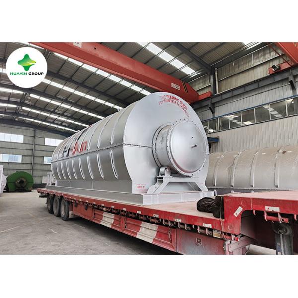 Quality 50 TPD Waste Tyre To Oil Pyrolysis Plant Fully Automatic for sale