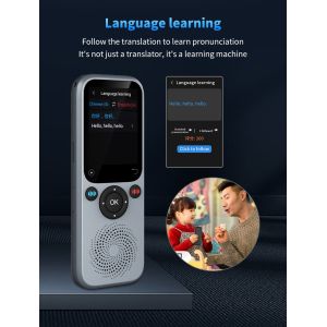 Buy cheap S20 Portable 138 Global Language Smart Translator Online Touch Screen Real-time Language Instant AI Translator from wholesalers
