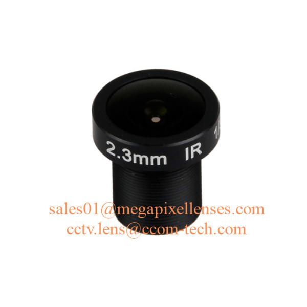 1/3" 2.3mm F2.2 3.5Megapixel M12x0.5 mount 172degree wide angle prime lens for