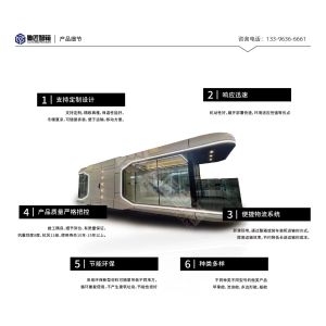 Modern Design Villa Prefabricated Space Capsule Container House with Luxury