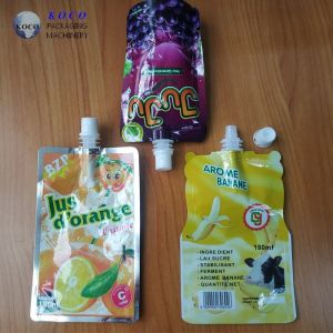 Buy cheap KOCO High precision quantitative filling Liquid filling capping machine Self supporting bag from wholesalers