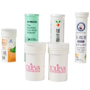 China Effervescent Tablets Packaging Tube in PP Material for Custom Medical Pills and Candy on sale