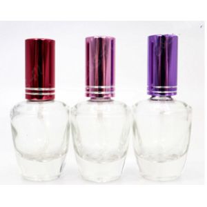Buy cheap Clear Refillable Glass Perfume Bottle 30ml Capacity With Aluminum Sprayer from wholesalers