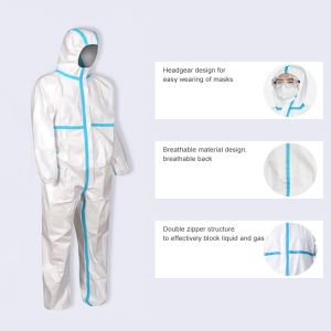 Breathable FDA CE Approved Disposable Isolation Gowns