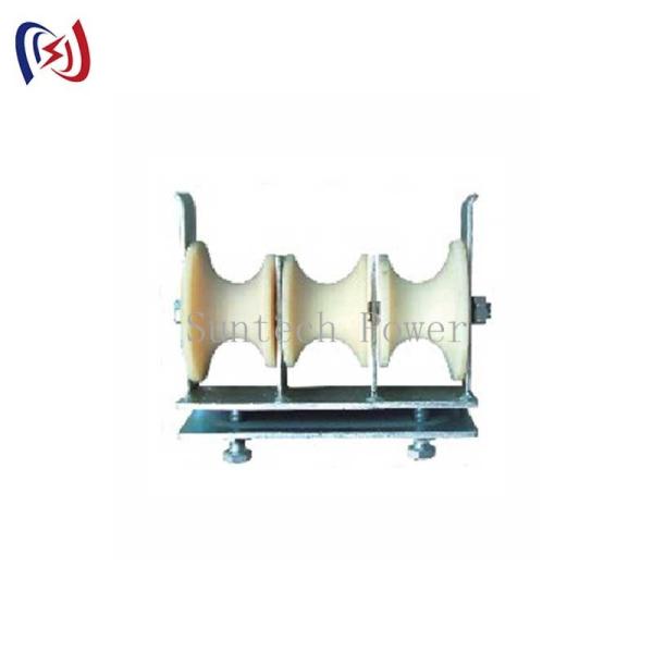Quality Efficiently Pull Three Bundles Of Small Cross Section Wires With Conductor Stringing Blocks for sale