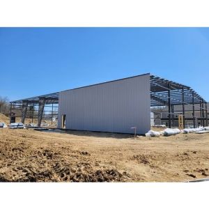 High Rise Galvanized Portal Light Steel Frame for Warehouse Storage Shed