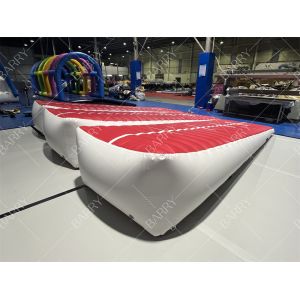 Manufacture Gymnastics Exercise Inflatable Air Track Ramp / Gymnastic Air