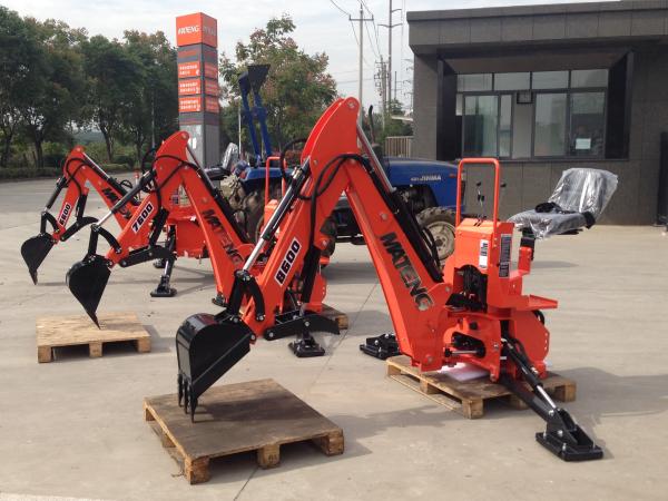 Buy cheap Full bucket size Backhoe with 3 point linkage,Italy hydro main control valve to offer smooth and outstanding performance from wholesalers