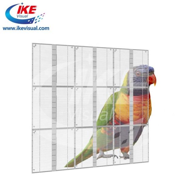 Quality Outdoor Advertising Transparent Video Display SMD LED Chip For Media Screen for sale