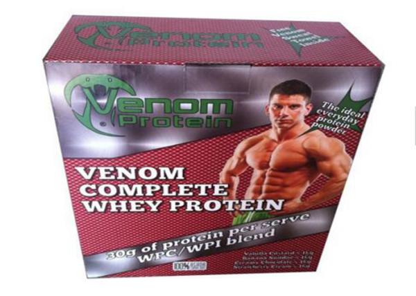 Buy cheap Whey Protein Packaging Paper Square Box / Pharma Box Embossing And Debossing Finish from wholesalers