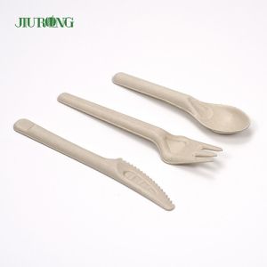 Buy cheap Custom Biodegradable Disposable Cutlery Sugarcane Bagasse Knife Fork Spoon from wholesalers