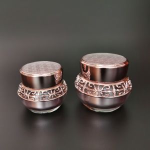 Buy cheap Pink PMMA Acrylic Refillable Pump Bottle With Smooth Cap 100ml from wholesalers