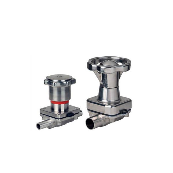 Buy cheap TP304 Three Way Manual Sanitary Diaphragm Valves For Beverage from wholesalers