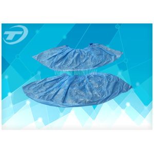 Buy cheap 15x36cm Disposable Shoe Covers With Elastic Attachment In General Medical product