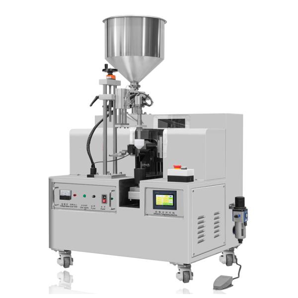 Buy cheap Semi Auto Ultrasonic Plastic Tube Sealing Machine Cosmetic Emulsion Laminated from wholesalers