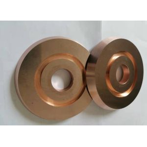 Mechanical Polished / Ground Tungsten Copper Alloy Parts 60%-95% Purity