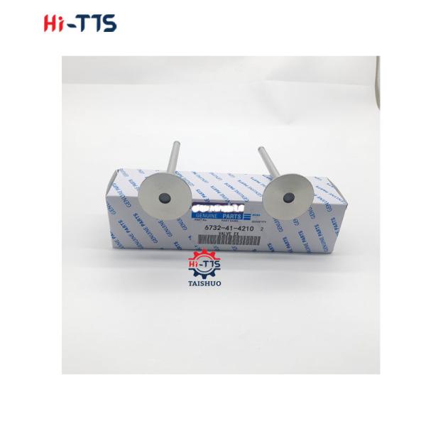 Diesel Engine Valve S4D102 S6D102 Intake and Exhaust Valve 6732-41-4210 6732-41-4110