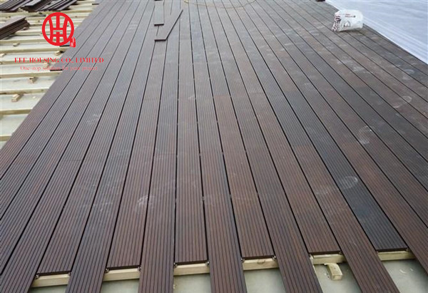 Quality Long Lifetime Terrace Decking, Bamboo Decks For Garden / Balcony, Durable Bamboo Flooring & Decking for sale