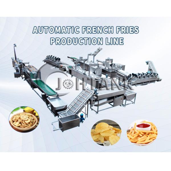 Quality Gas Electric Automatic French Fries Making Machine 50kg/H for sale