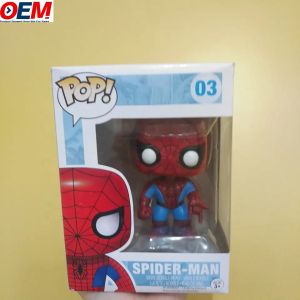 Custom Spiderman toys Super Hero Collection Model Toys PVC Action Figure Toys