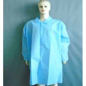 Buy cheap Breathable Doctors Uniform  60GSM Disposable Lab Coats from wholesalers