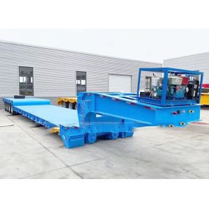 Buy cheap Gooseneck Lowbed Trailer Customization For Oversized Load Transportation product