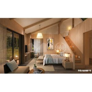 Buy cheap Light Steel Structure Prefab Villa House With Heat Insulation Design from wholesalers