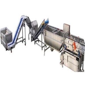 Buy cheap 4.2KW Vegetable Cleaning Machine , Compact Structure Vegetable Washing Machine product