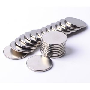 Buy cheap Customizable Round Neodymium Magnets N33M-N50M With Axial Magnetization Direction from wholesalers